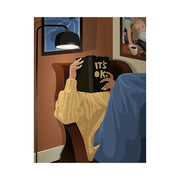 LUXORA Hand-Painted Oil Painting 50/80/120cm Contemporary Abstract Canvas with Balanced Neutral Shades Ideal for Elegant Homes and High-End Interior Decoration