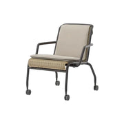 LUXORA Swivel Sofa Chair - 2.0mm Aluminium Frame, UV and Rust-Resistant Finish, Quick-Dry Cushion, Indoor and Outdoor Use
