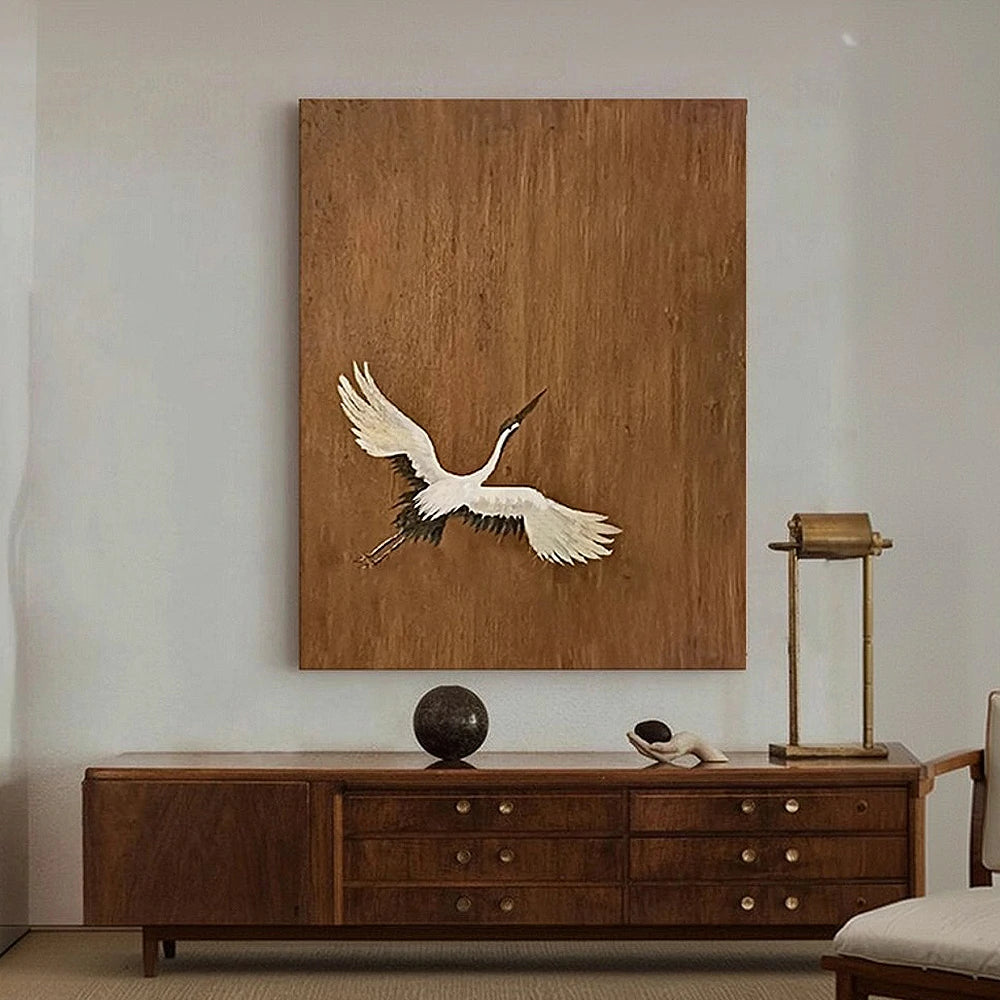 LUXORA Hand-Painted Oil Painting 60/80/100cm - Premium Canvas Abstract Wall Art Designed for Calm and Inviting Homes