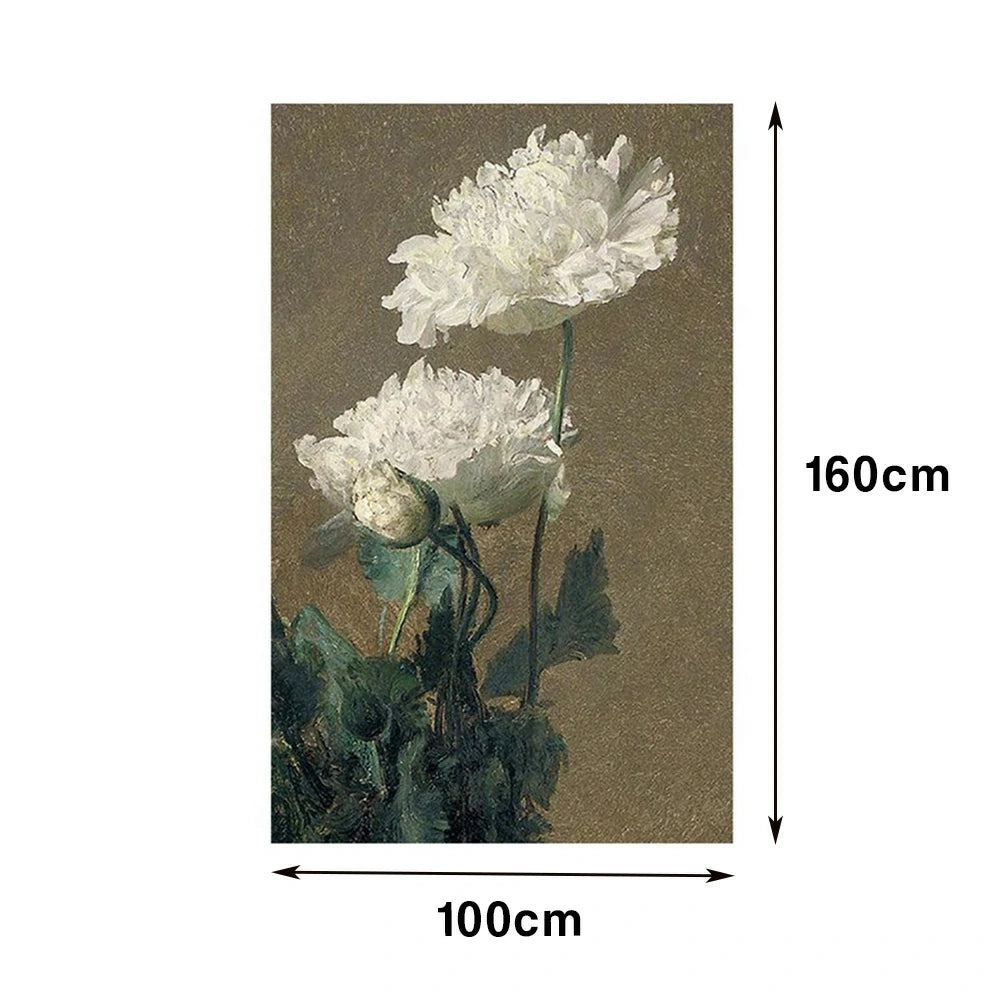 LUXORA Hand-Painted Oil Painting 50/80/100cm - Contemporary Minimalist Canvas with Balanced Texture for Gentle Home Ambience