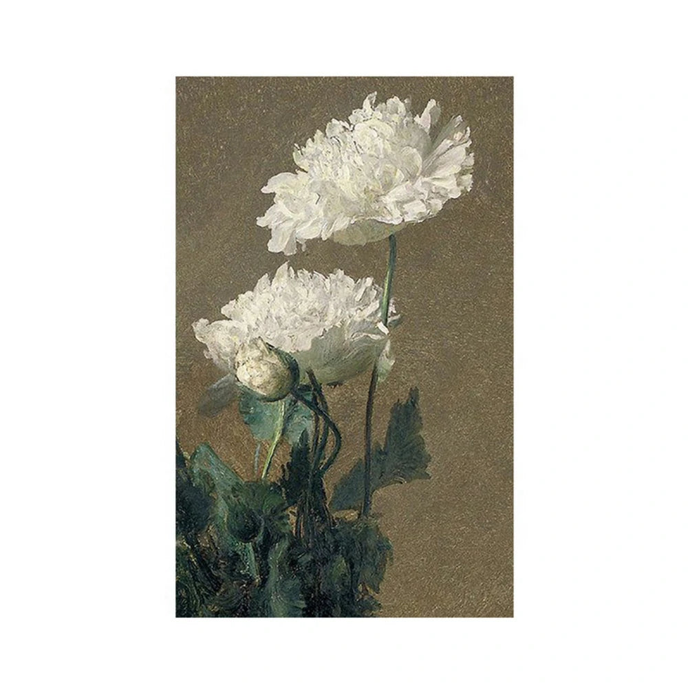 LUXORA Hand-Painted Oil Painting 50/80/100cm - Contemporary Minimalist Canvas with Balanced Texture for Gentle Home Ambience