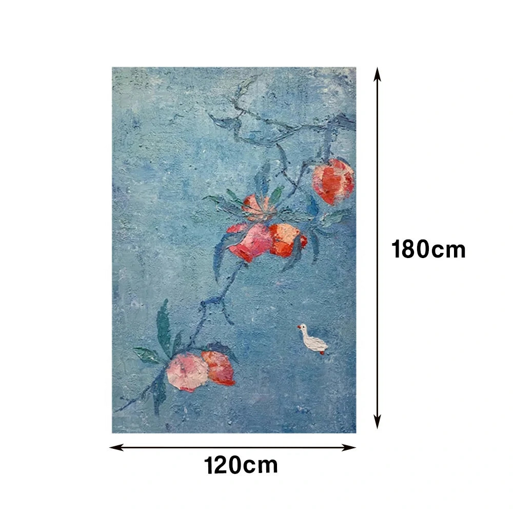 LUXORA Hand-Painted Oil Painting 90/120/180cm - Elegant Hand-Painted Canvas Art in Soft Neutrals for Refined and Clean Spaces