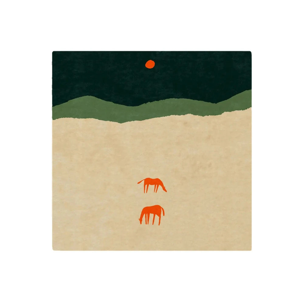 LUXORA Hand-Painted Oil Painting 60/80/120cm - Minimalist Hand-Painted Art with Smooth Finish for Timeless Modern Décor