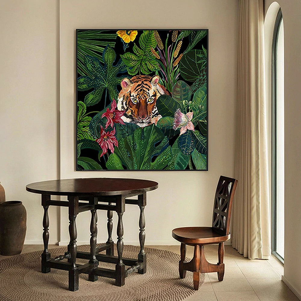 LUXORA Hand-Painted Oil Painting 70/100/150cm - Neutral Abstract Wall Art Bringing Balance and Soft Warmth to Interiors