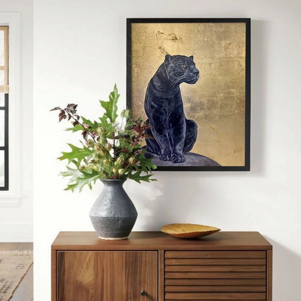 LUXORA Hand-Painted Oil Painting 60/80/120cm - Refined Neutral Artwork Featuring Subtle Brush Detail and Minimal Form