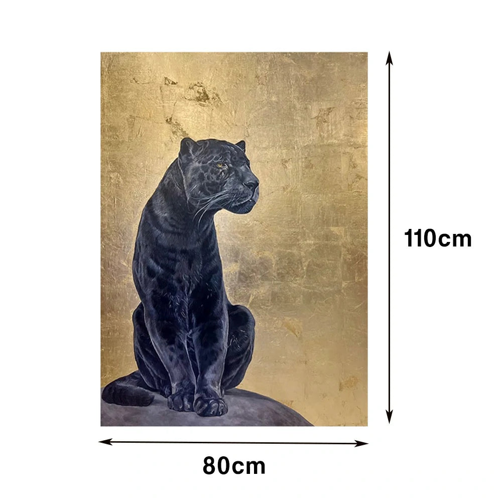 LUXORA Hand-Painted Oil Painting 60/80/120cm - Refined Neutral Artwork Featuring Subtle Brush Detail and Minimal Form