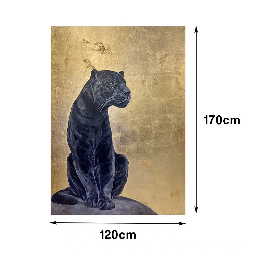 LUXORA Hand-Painted Oil Painting 60/80/120cm - Refined Neutral Artwork Featuring Subtle Brush Detail and Minimal Form