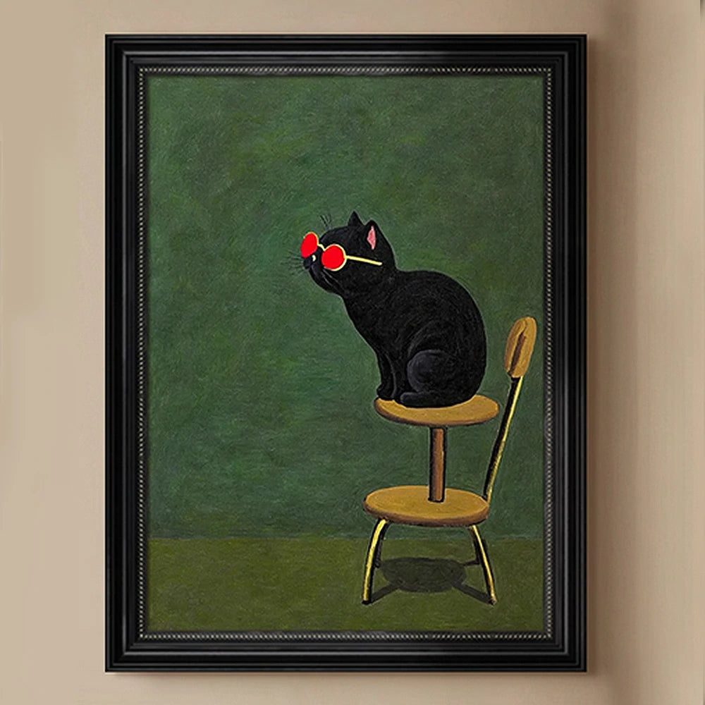 LUXORA Hand-Painted Oil Painting 50/80/120cm - Soft Neutrals and Refined Texture Enhance a Relaxed, Polished Atmosphere