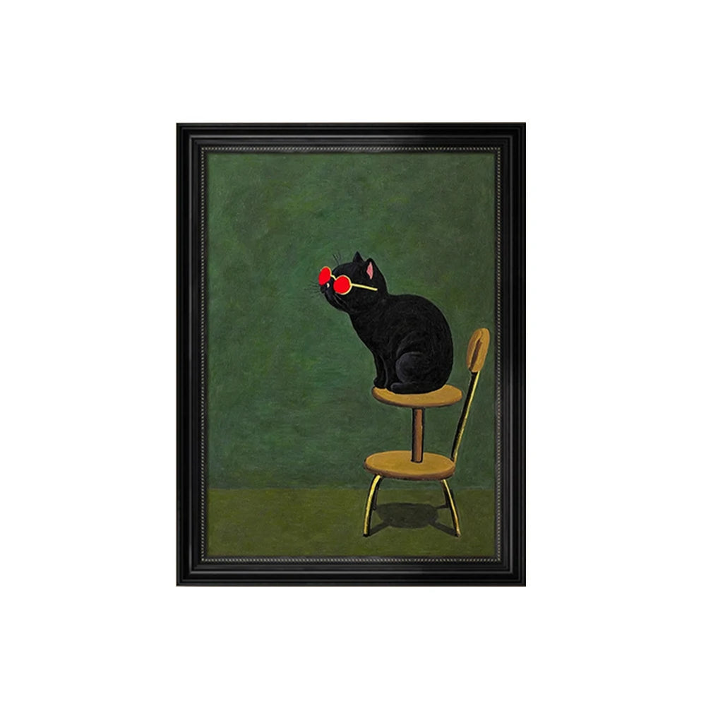 LUXORA Hand-Painted Oil Painting 50/80/120cm - Soft Neutrals and Refined Texture Enhance a Relaxed, Polished Atmosphere