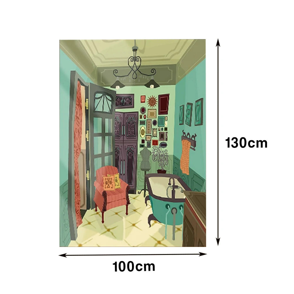 LUXORA Hand-Painted Oil Painting 60/80/100cm - Neutral Abstract Form That Adds Depth and Simplicity to Modern Home Design