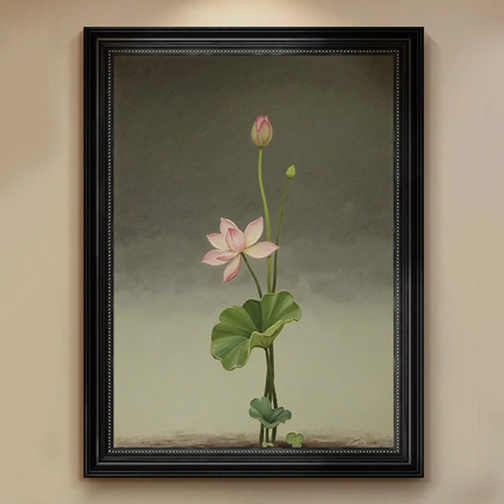 LUXORA Hand-Painted Oil Painting 50/80/120cm - Minimalist Abstract Canvas That Harmonises with Light and Airy Interiors