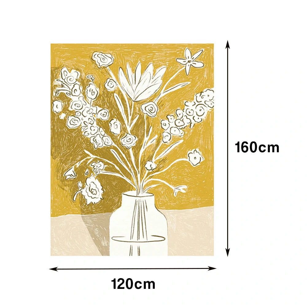 LUXORA Hand-Painted Oil Painting 60/80/120cm - Elegant Wall Painting with Muted Palette Ideal for Living and Bedroom Walls