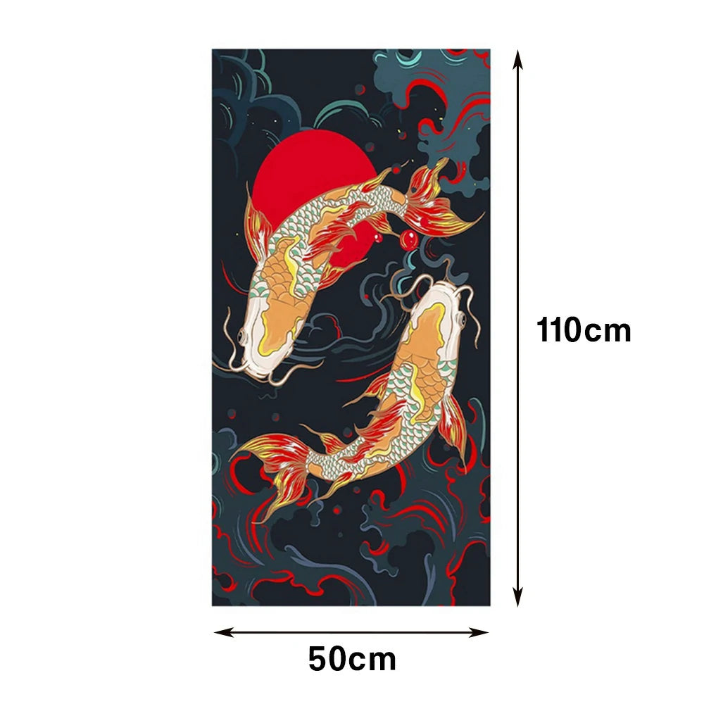 LUXORA Hand-Painted Oil Painting 50/70/90cm - Contemporary Hand-Painted Canvas with Balanced Composition and Natural Flow