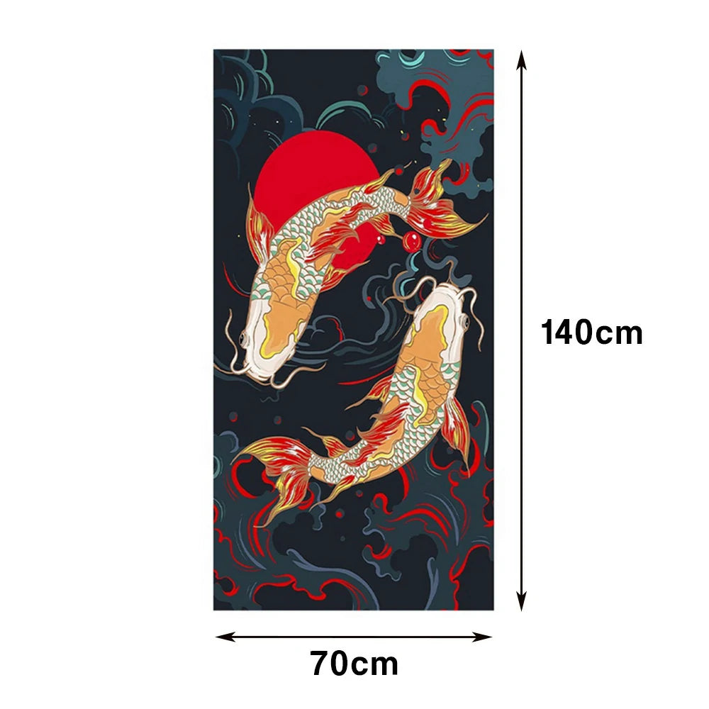 LUXORA Hand-Painted Oil Painting 50/70/90cm - Contemporary Hand-Painted Canvas with Balanced Composition and Natural Flow