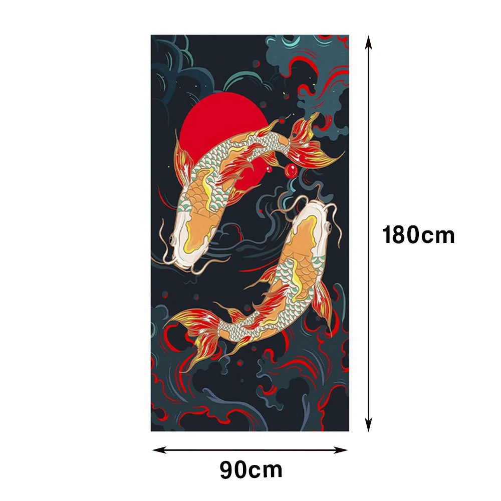 LUXORA Hand-Painted Oil Painting 50/70/90cm - Contemporary Hand-Painted Canvas with Balanced Composition and Natural Flow