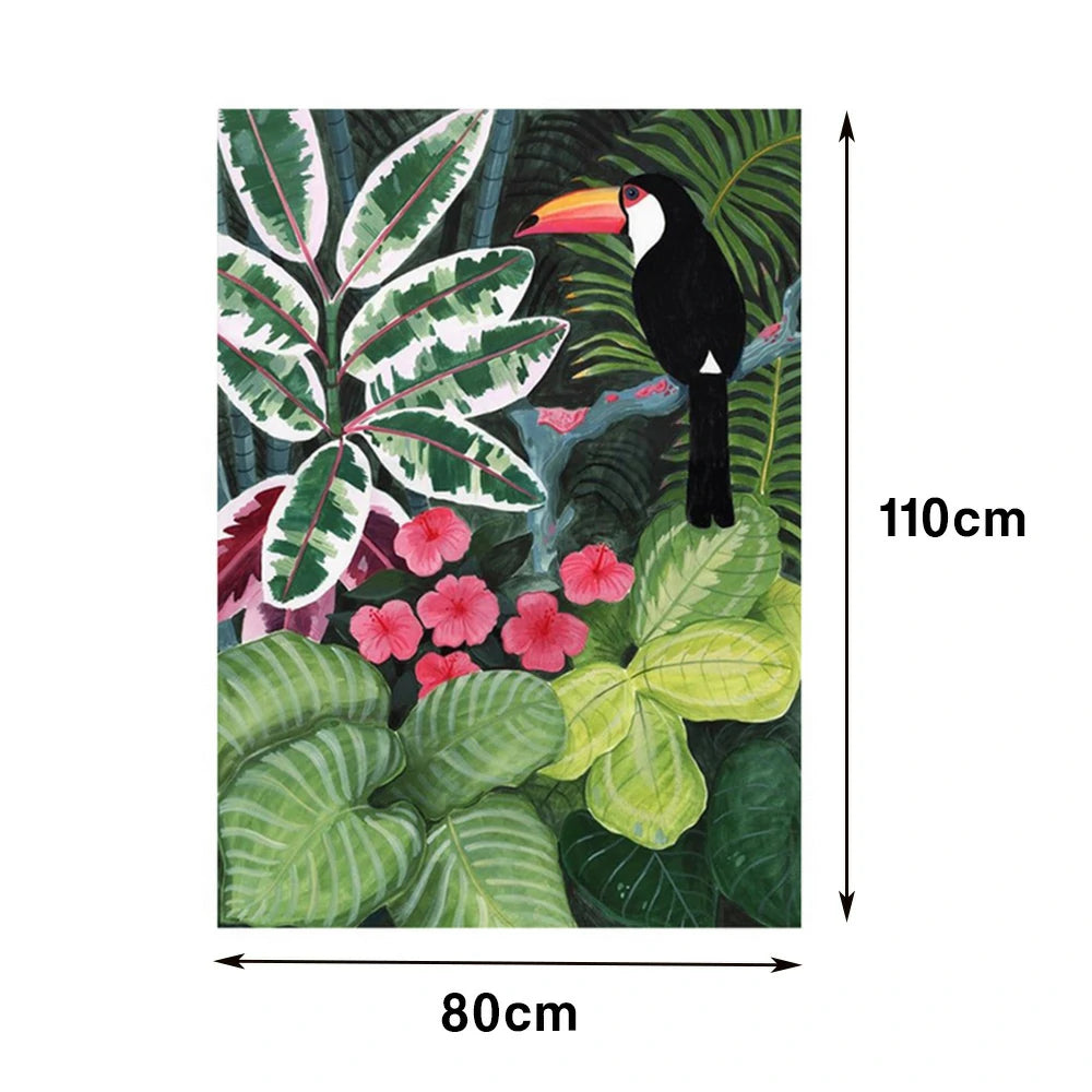 LUXORA Hand-Painted Oil Painting 60/80/120cm - Modern Abstract Canvas Art with Clean Lines and Balanced Neutral Shades