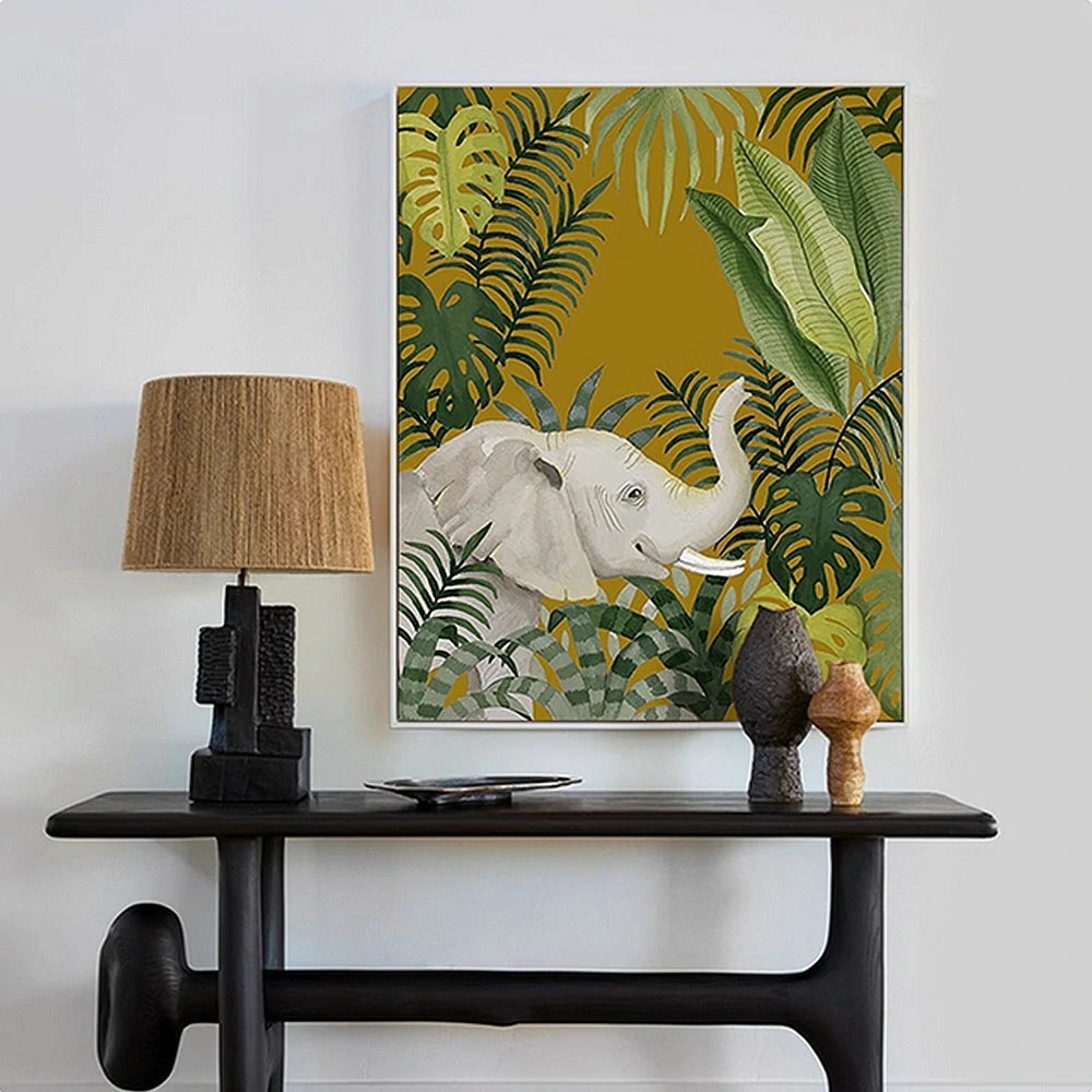 LUXORA Hand-Painted Oil Painting 60/80/120cm - Elegant Abstract Canvas with Harmonious Lines and Delicate Colour Transitions