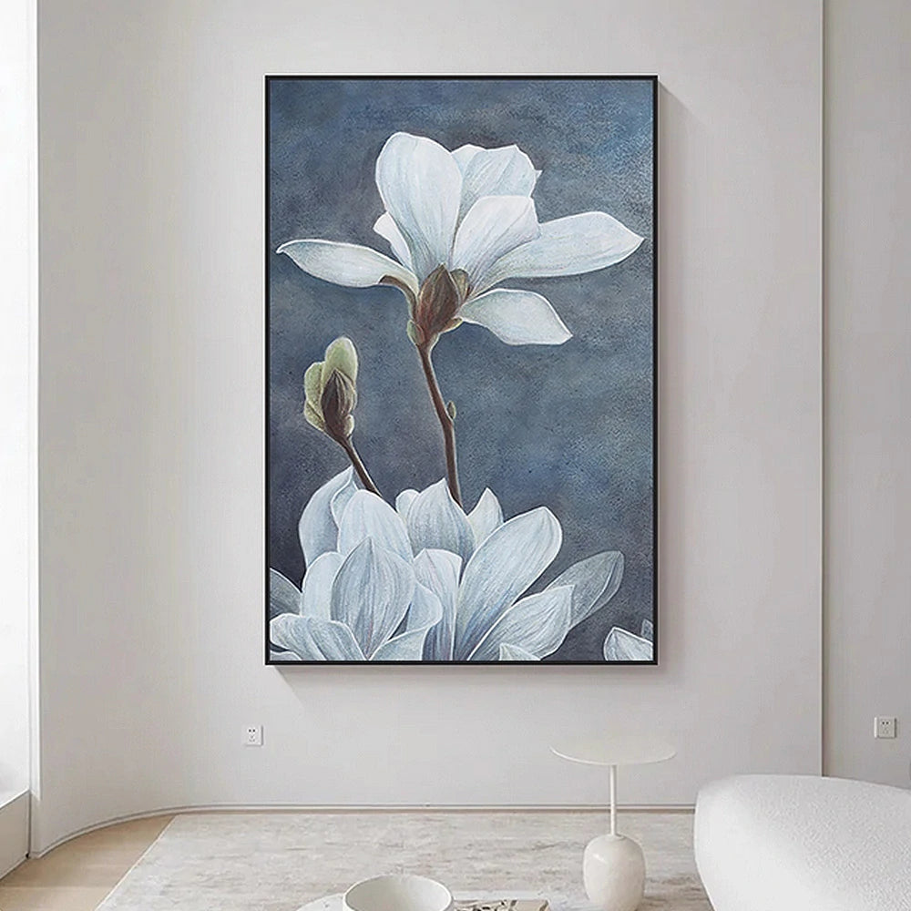 LUXORA Hand-Painted Oil Painting 90/120/180cm - Minimalist Textured Wall Art That Complements Calm and Stylish Interiors