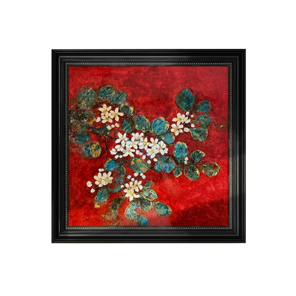 LUXORA Hand-Painted Oil Painting 60/90/140cm - Soft Brush Texture and Neutral Finish Bring a Relaxed Feel to Home Décor