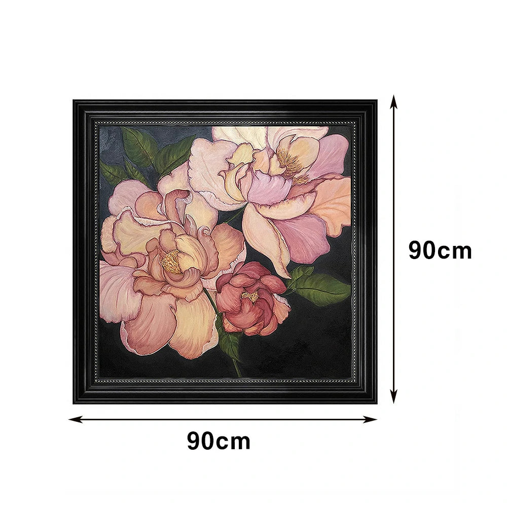 LUXORA Hand-Painted Oil Painting 60/90/140cm - Elegant Contemporary Wall Art with Soft Texture and Gentle Colour Layers