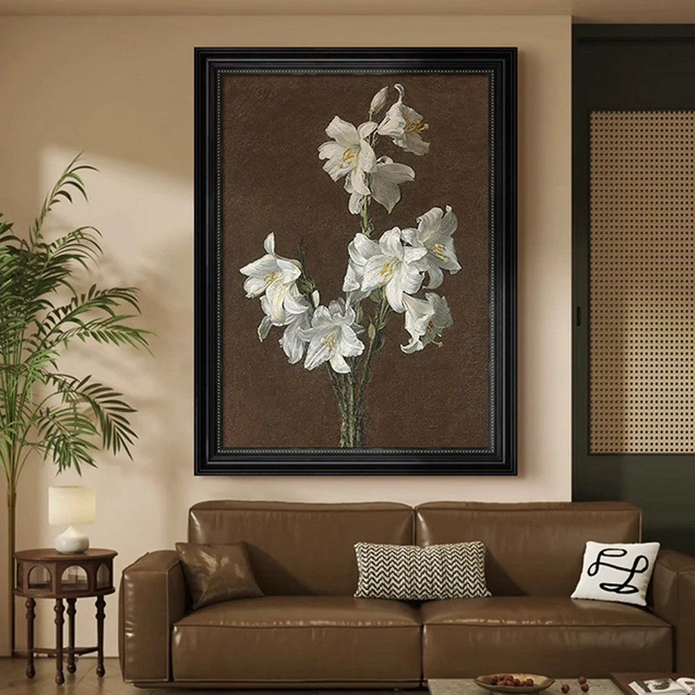 LUXORA Hand-Painted Oil Painting 50/80/120cm - Contemporary Minimalist Art That Defines Comfort and Simple Refinement