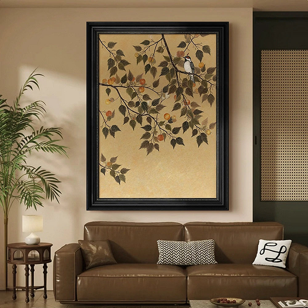 LUXORA Hand-Painted Oil Painting 50/80/120cm - Refined Contemporary Art Combining Calm Colour Blocks and Fine Texture