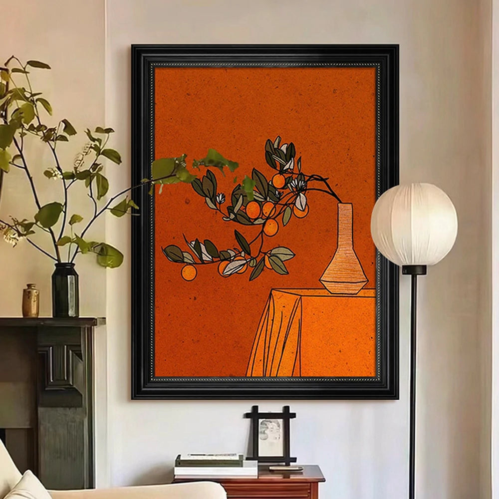 LUXORA Hand-Painted Oil Painting 50/80/120cm - Premium Canvas Artwork with Clean Aesthetic for Everyday Living Spaces
