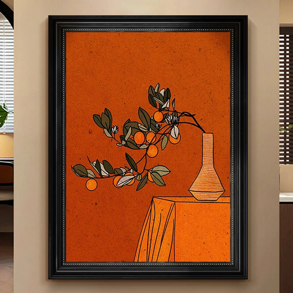 LUXORA Hand-Painted Oil Painting 50/80/120cm - Premium Canvas Artwork with Clean Aesthetic for Everyday Living Spaces