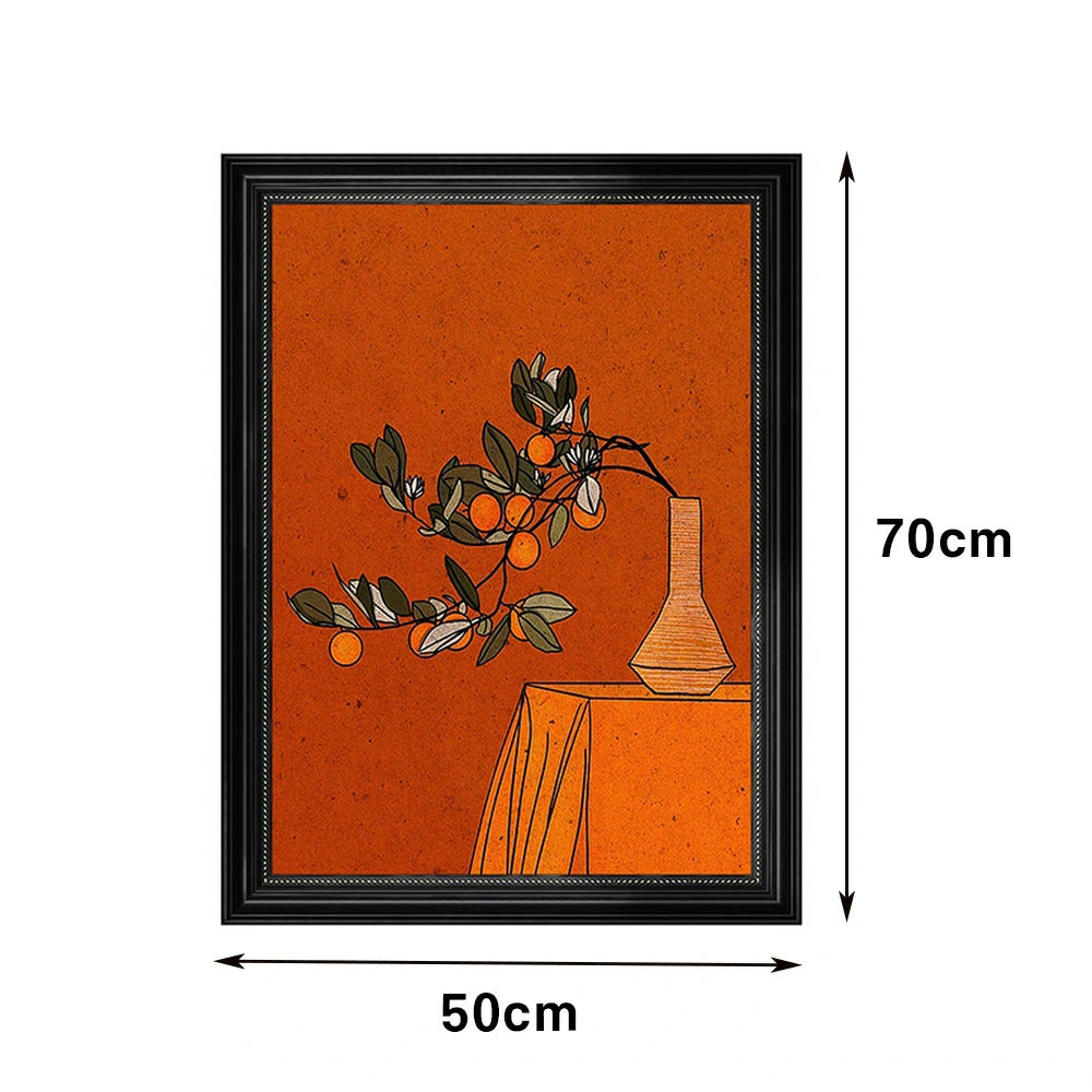 LUXORA Hand-Painted Oil Painting 50/80/120cm - Premium Canvas Artwork with Clean Aesthetic for Everyday Living Spaces