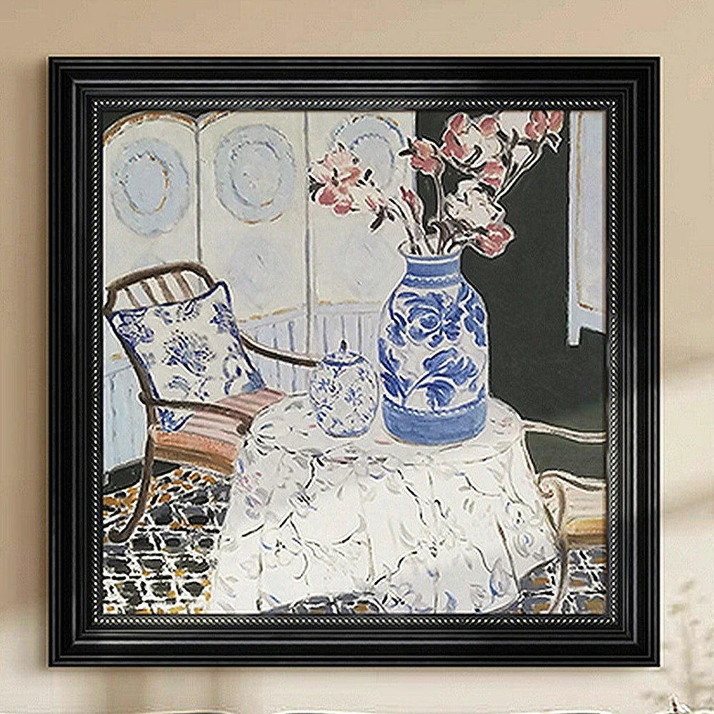 LUXORA Hand-Painted Oil Painting 60/90/140cm - Soft-Toned Painting That Enhances Peaceful and Balanced Home Environments