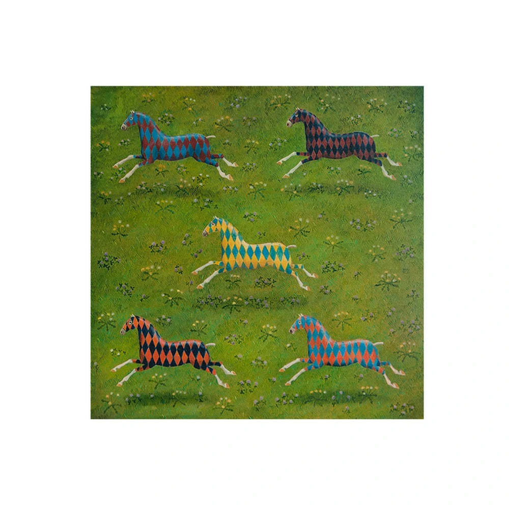 LUXORA Hand-Painted Oil Painting 70/100/150cm - Modern Wall Art Crafted with Smooth Brush Texture for a Clean, Inviting Look