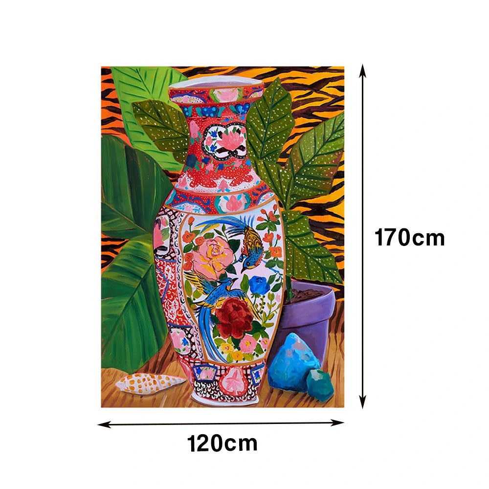 LUXORA Hand-Painted Oil Painting 60/80/120cm - Premium Abstract Painting Offering a Relaxed and Modern Look for Home Walls