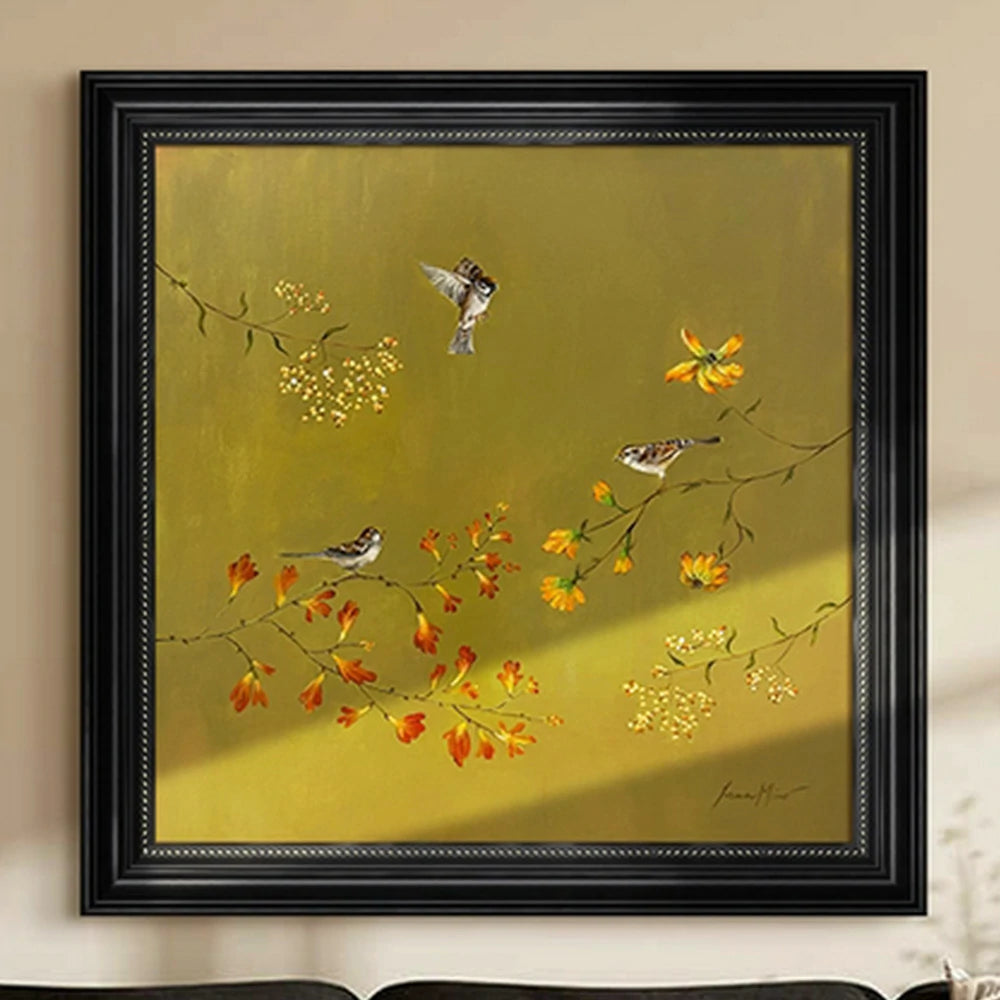 LUXORA Hand-Painted Oil Painting 60/90/140cm - Neutral Hand-Painted Canvas That Adds Calm and Warmth to Living Areas