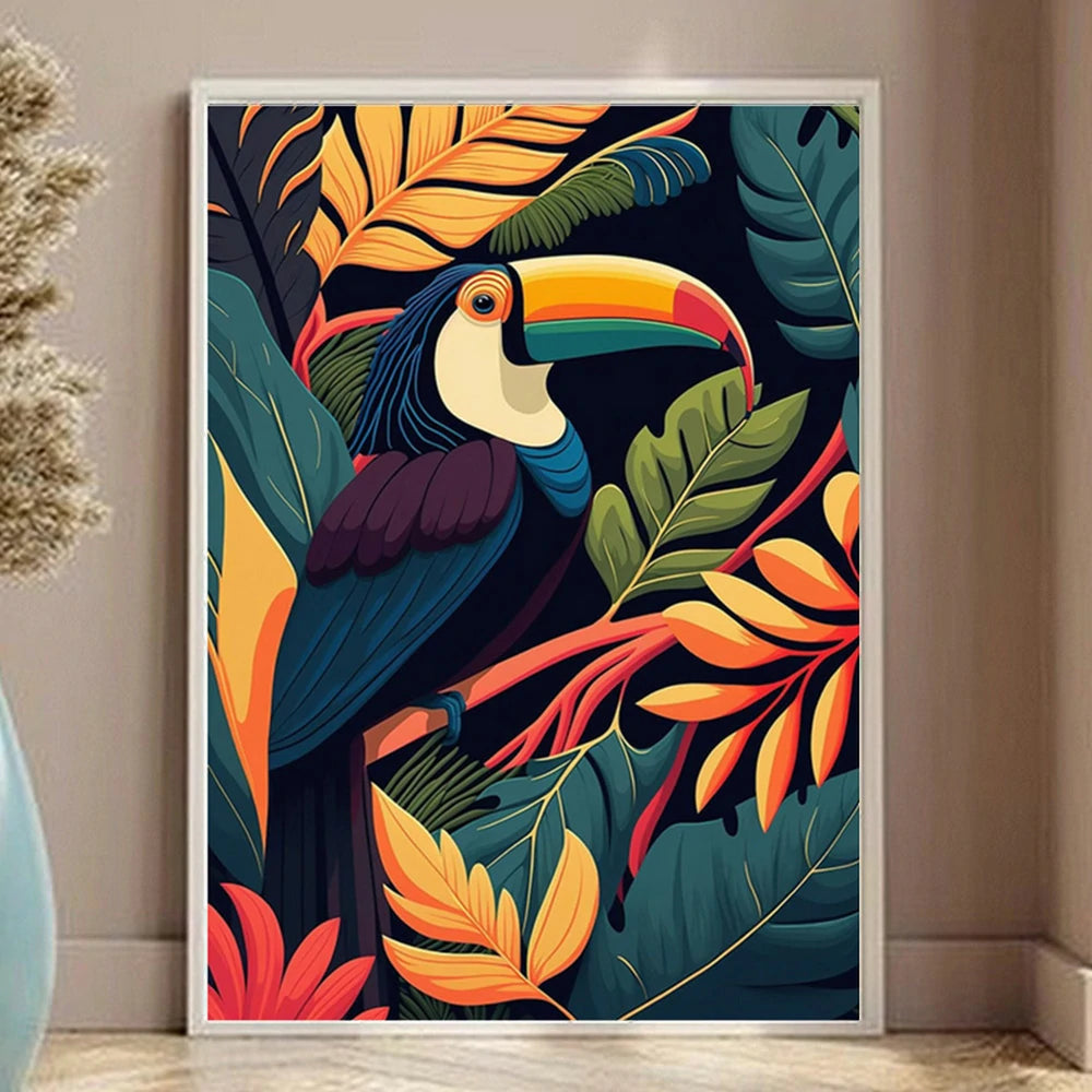 LUXORA Hand-Painted Oil Painting 60/80/120cm - Minimalist Canvas Art Featuring Gentle Lines and Balanced Brush Movements