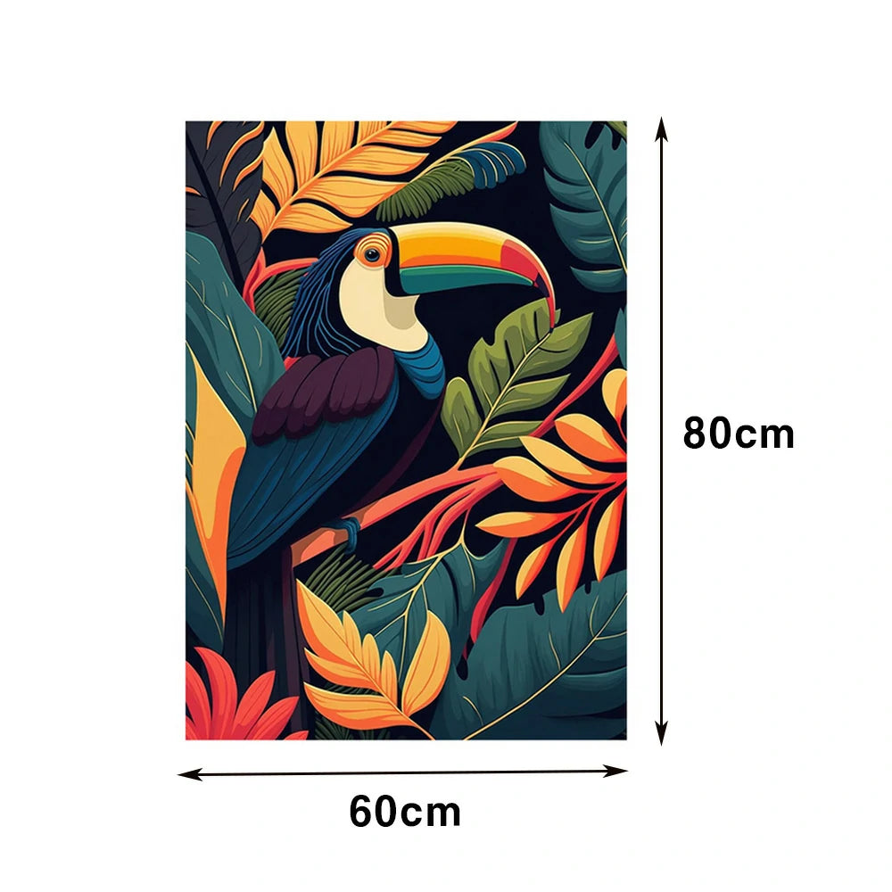 LUXORA Hand-Painted Oil Painting 60/80/120cm - Minimalist Canvas Art Featuring Gentle Lines and Balanced Brush Movements