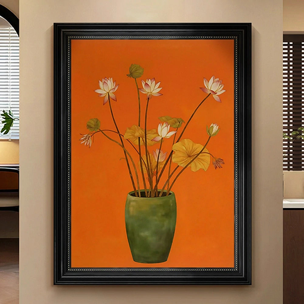 LUXORA Hand-Painted Oil Painting 50/80/120cm - Modern Minimalist Painting for Creating Warm and Balanced Home Atmosphere