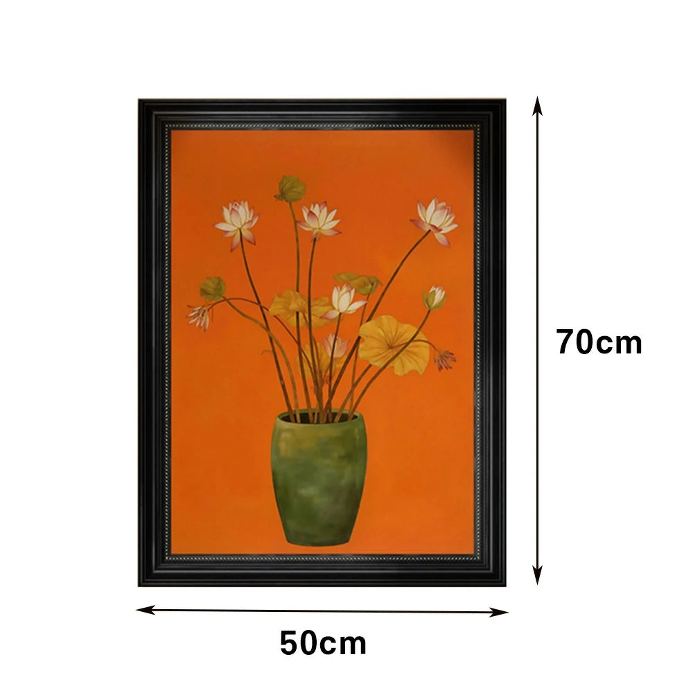 LUXORA Hand-Painted Oil Painting 50/80/120cm - Modern Minimalist Painting for Creating Warm and Balanced Home Atmosphere