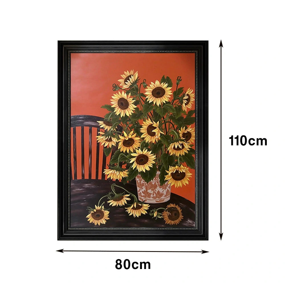 LUXORA Hand-Painted Oil Painting 50/80/120cm - Contemporary Wall Art That Adds Quiet Sophistication to Living Areas