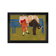 LUXORA Hand-Painted Oil Painting 70/110/170cm - Elegant Canvas Art with Subtle Texture Perfect for Bedrooms and Lounges