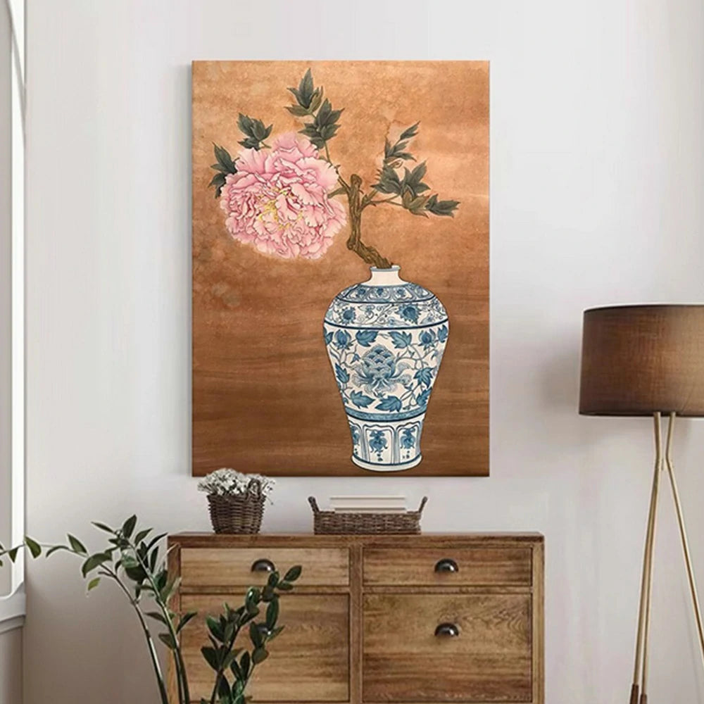 LUXORA Hand-Painted Oil Painting 50/80/100cm - Modern Abstract Painting Offering Neutral Tones and Fine Texture