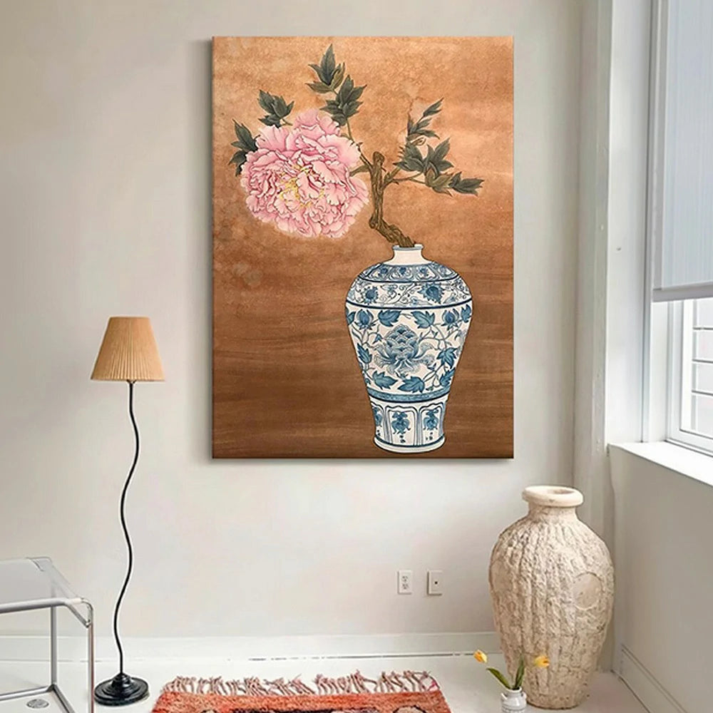 LUXORA Hand-Painted Oil Painting 50/80/100cm - Modern Abstract Painting Offering Neutral Tones and Fine Texture