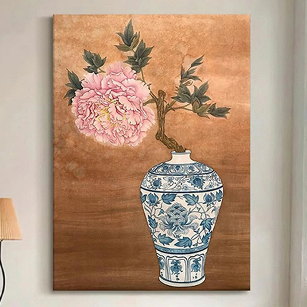 LUXORA Hand-Painted Oil Painting 50/80/100cm - Modern Abstract Painting Offering Neutral Tones and Fine Texture