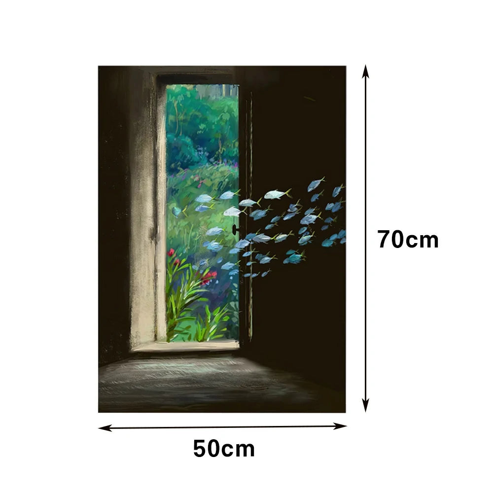 LUXORA Hand-Painted Oil Painting 50/80/100cm - Soft Neutral Painting That Enhances Peaceful Modern Living Spaces