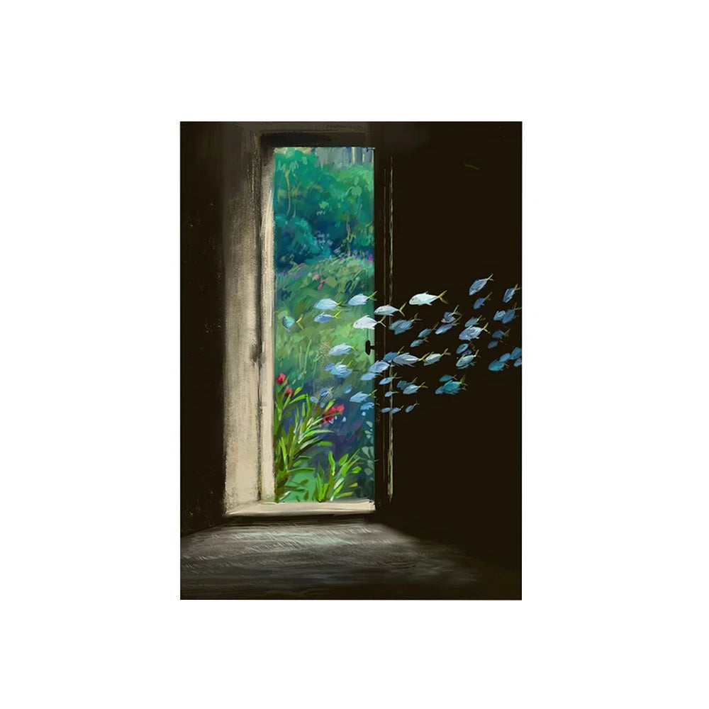 LUXORA Hand-Painted Oil Painting 50/80/100cm - Soft Neutral Painting That Enhances Peaceful Modern Living Spaces