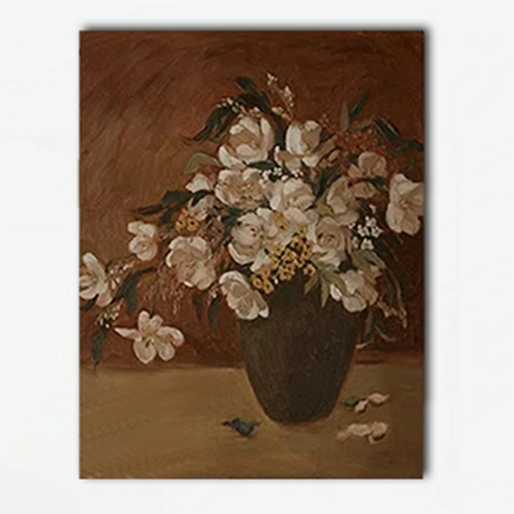 LUXORA Hand-Painted Oil Painting 50/80/100cm - Minimalist Hand-Painted Design That Embodies Comfort and Simplicity