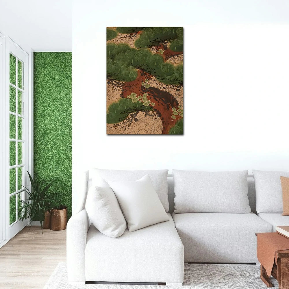 LUXORA Hand-Painted Oil Painting 50/80/100cm - Modern Minimalist Wall Painting Crafted for Neutral Home Aesthetics