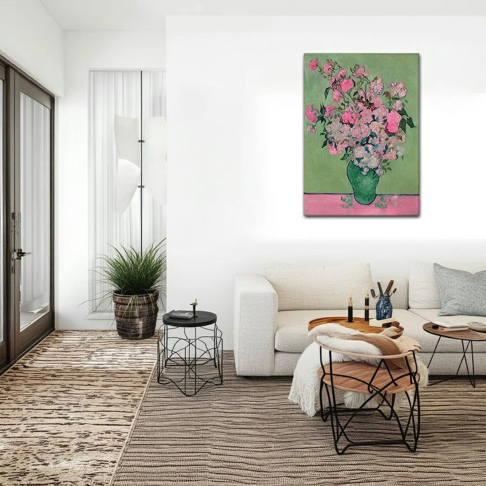 LUXORA Hand-Painted Oil Painting 50/80/100cm - Premium Hand-Painted Artwork with Refined Texture and Gentle Colour Flow