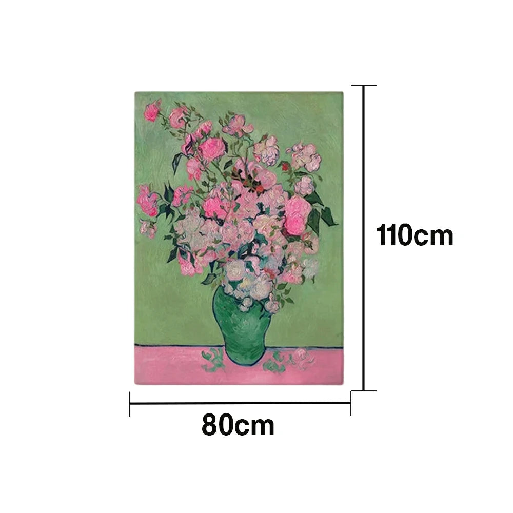 LUXORA Hand-Painted Oil Painting 50/80/100cm - Premium Hand-Painted Artwork with Refined Texture and Gentle Colour Flow