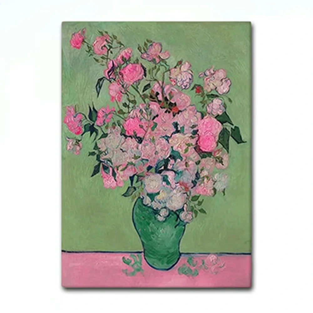 LUXORA Hand-Painted Oil Painting 50/80/100cm - Premium Hand-Painted Artwork with Refined Texture and Gentle Colour Flow