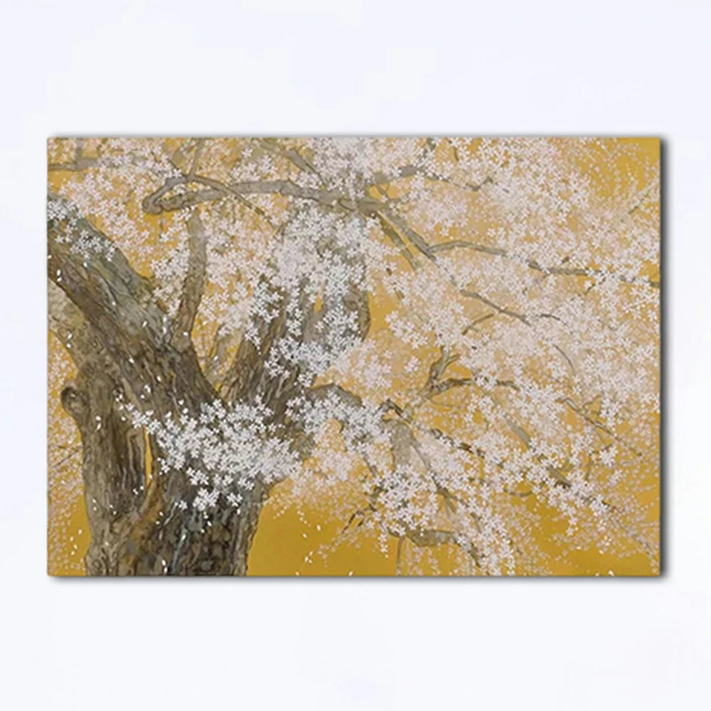 LUXORA Hand-Painted Oil Painting 70/110/140cm - Refined Wall Art That Blends Harmony, Balance and Simplicity
